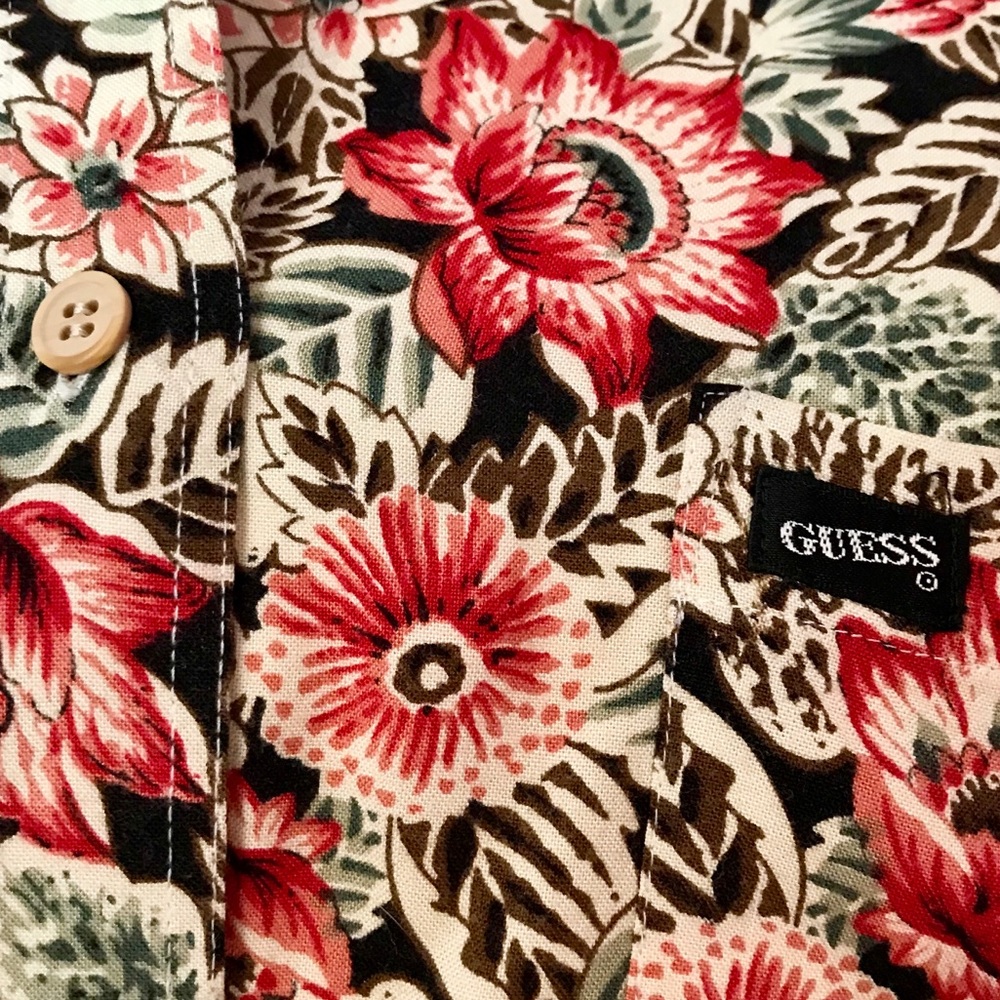 Guess floral shirt